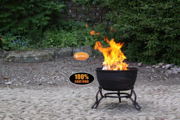 Gardeco, Cast Iron Fire Pit Bbq Grill