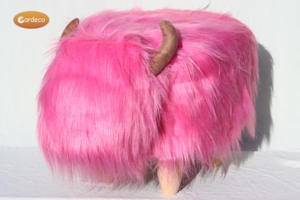 Gardeco highland cow footstool deals